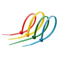 Стяжки нейлоновые Fortisflex КСС 3x100 (ж) (100шт.) желтые картинка
